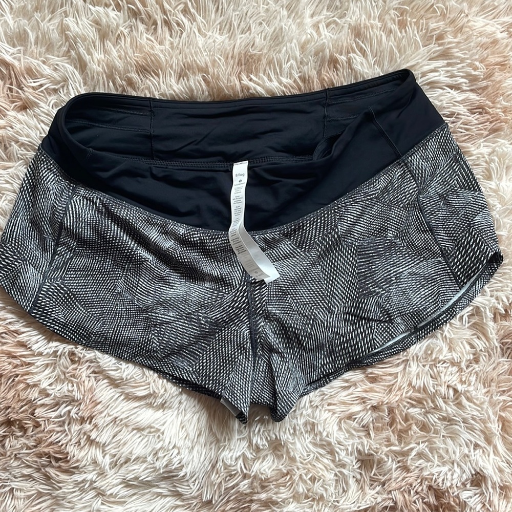 Lululemon Mid-rise Lined Running Shorts